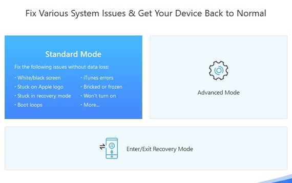 imyfone ios system recovery crack